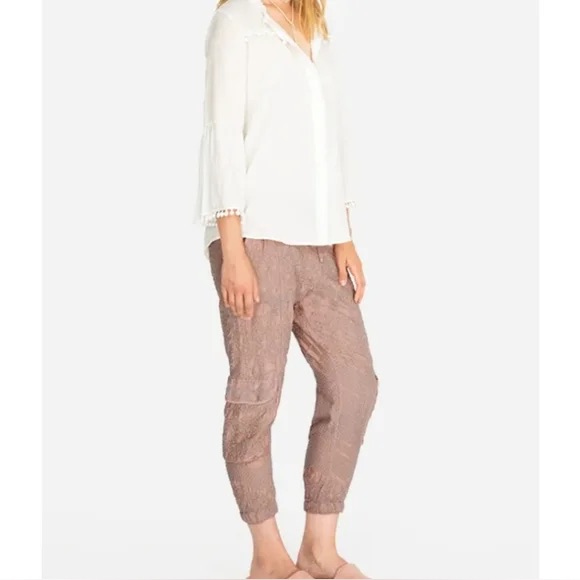 Johnny Was Sita Pull On Cupra Pant Size Xs